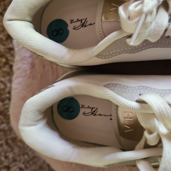 Vintqge Havana Women's Sneakers with Gold and Cream Accents Sz 8 - Picture 6 of 8